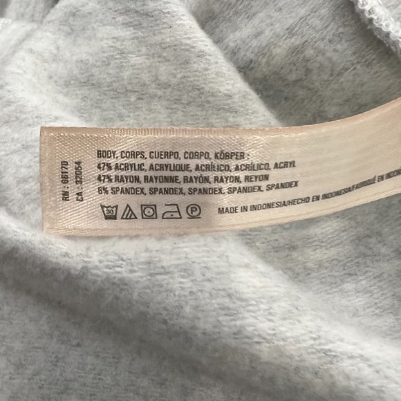 Saturday Sunday by Anthropologie Heather Gray Jersey Pullover Top Size XXS - Picture 6 of 6